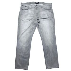 PAIGE Lennox Slim Fit Gray Wash Jeans Mens‎ Sz 38 USA Denim Grunge Preppy
